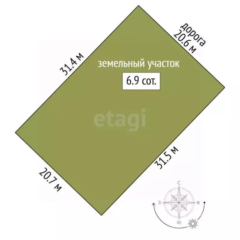 Участок в Крым, Ленинский район, Щелкино городское поселение, ... - Фото 2
