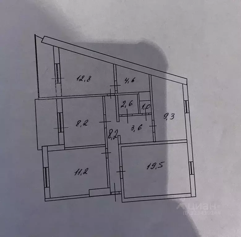 4-к кв. Саратовская область, Саратов ул. Имени С.Ф. Тархова, 24 (81.0 ... - Фото 1