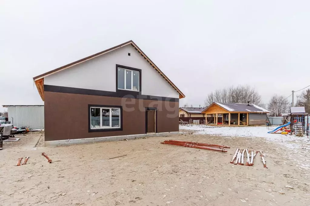 Дом в Тюменская область, Тюменский муниципальный округ, с. Гусево ул. ... - Фото 1