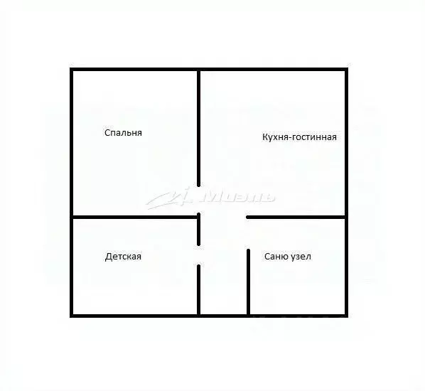 Дом в Крым, Симферопольский район, Добровское с/пос, с. Заречное ул. ... - Фото 2