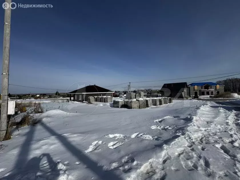 Участок в Тюменский район, село Луговое (6.4 м) - Фото 1