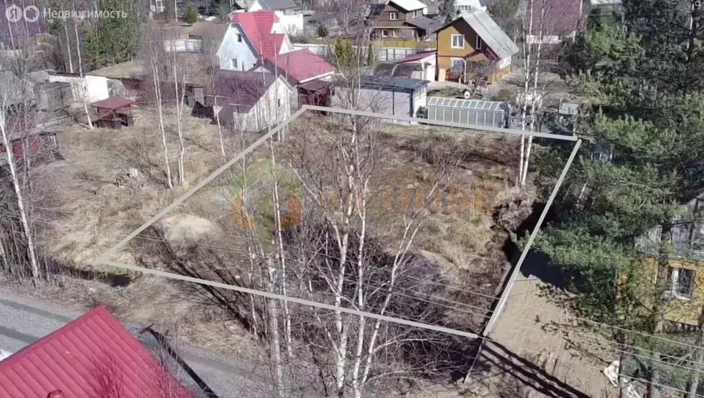 Участок в Выборгский район, Рощинское городское поселение, СНТ Луговое ... - Фото 1