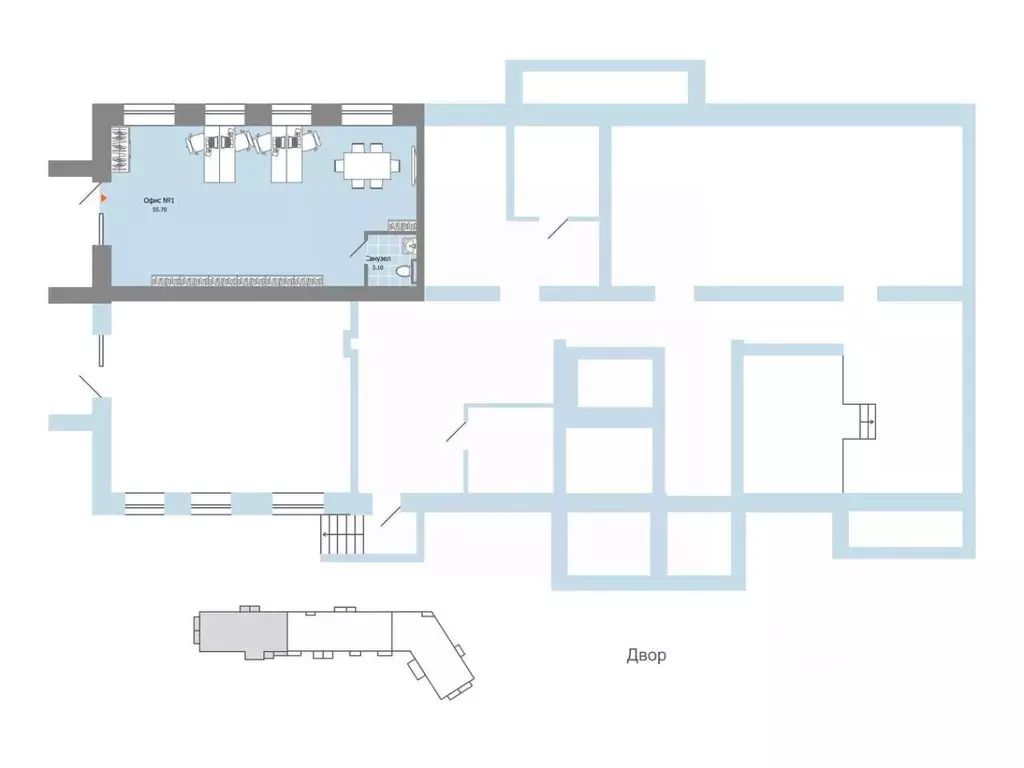 Помещение свободного назначения в Удмуртия, Завьяловский район, с. ... - Фото 2