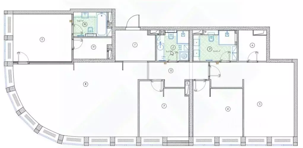 4-к кв. Москва Дружинниковская ул., 15А (173.5 м) - Фото 1