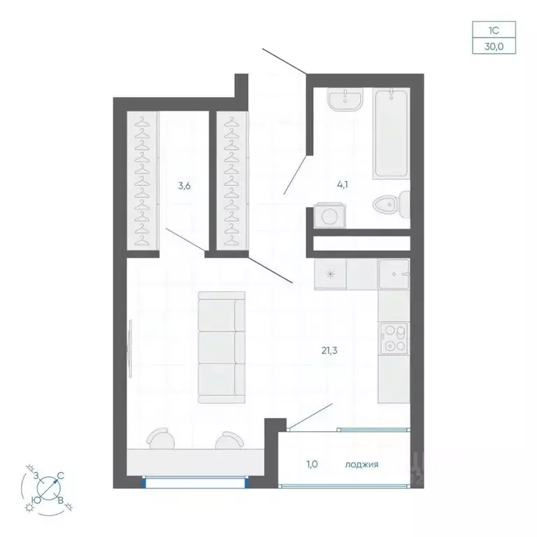 Студия Свердловская область, Екатеринбург ул. Вильгельма де Геннина, ... - Фото 2