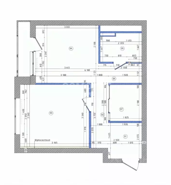 2-к кв. Москва бул. Небесный, 1к1 (47.5 м) - Фото 2
