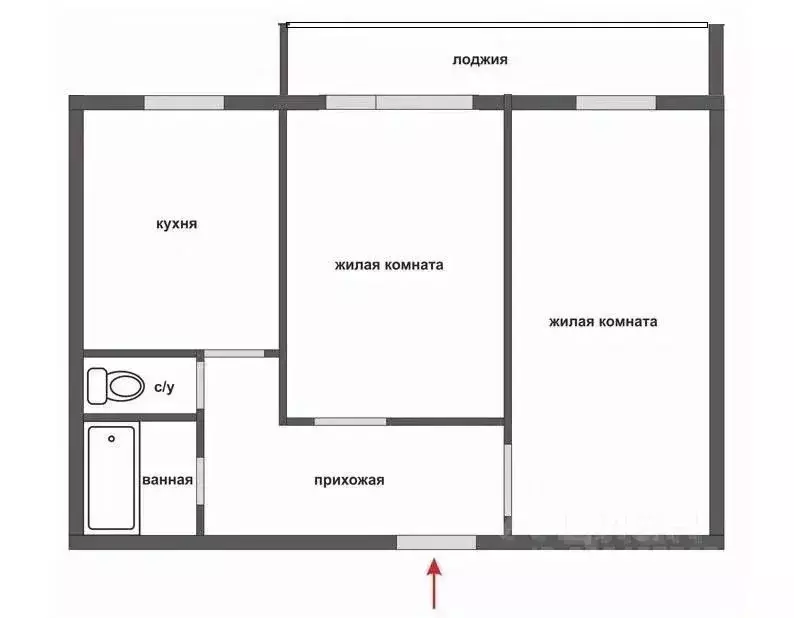 3-к кв. Ставропольский край, Ставрополь ул. Пушкина, 73 (74.9 м) - Фото 2