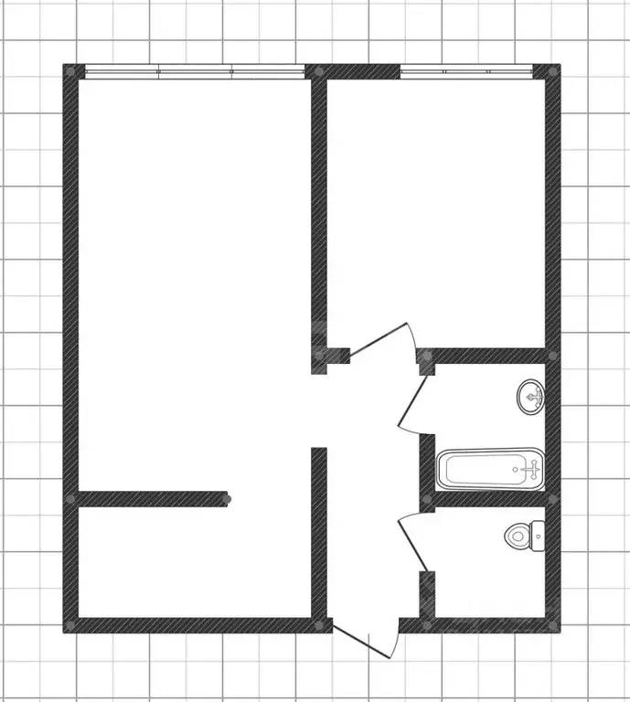 1-к кв. Иркутская область, Ангарск 219-й кв-л, 10 (42.2 м) - Фото 1
