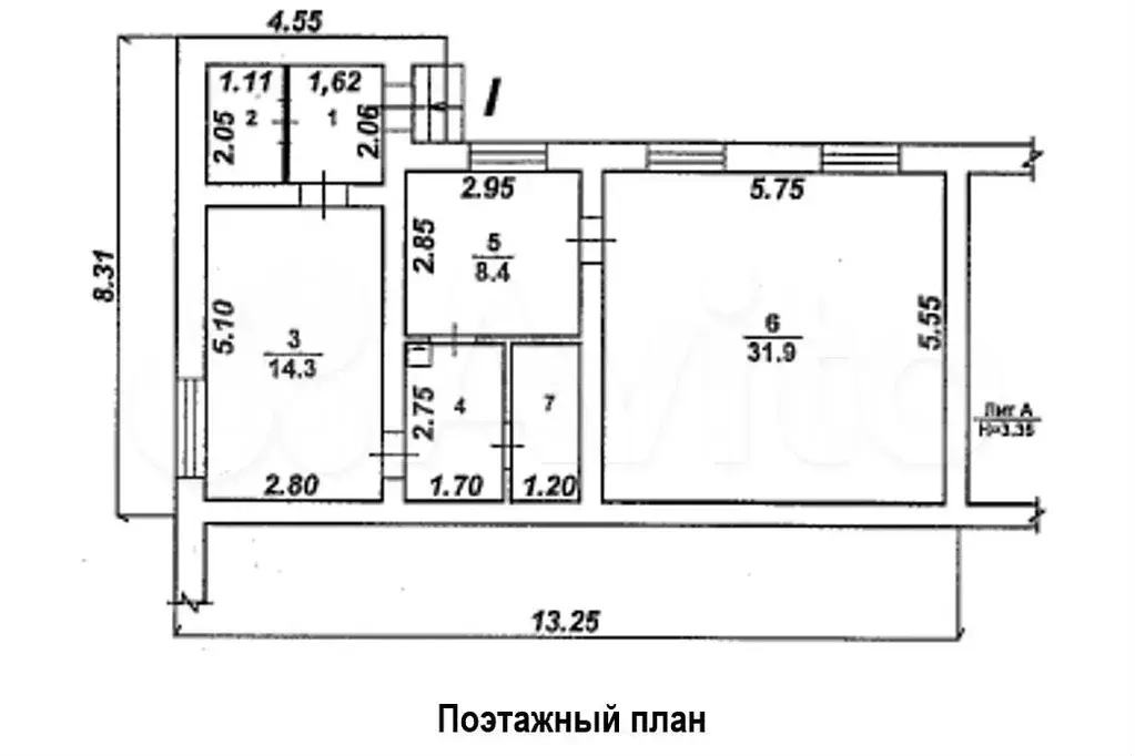 Продам помещение свободного назначения, 68.6 м - Фото 0