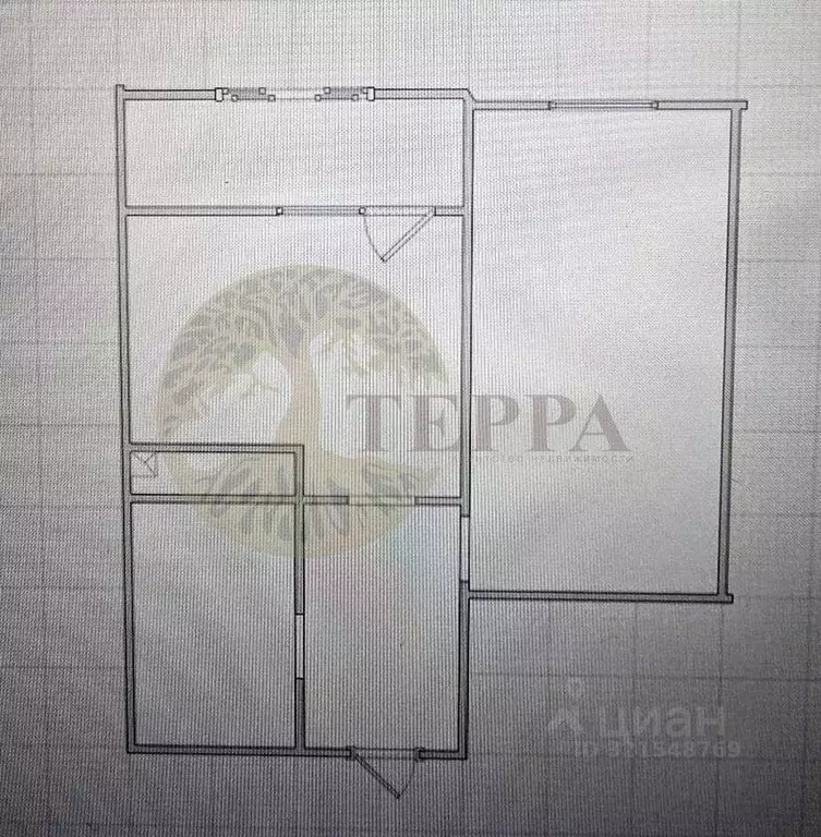 1-к кв. Воронежская область, Воронеж Шилово мкр, ул. Теплоэнергетиков, ... - Фото 2