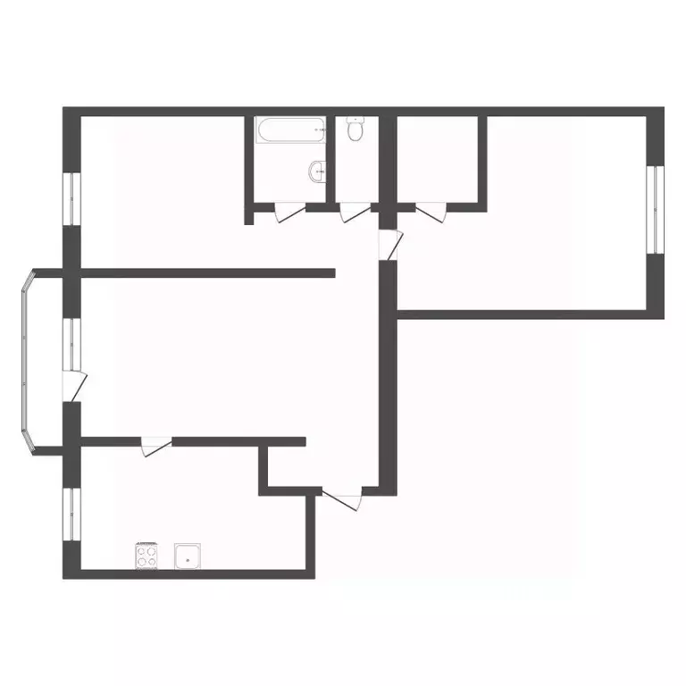 3-к кв. Тюменская область, Тюмень ул. Московский Тракт, 143 (88.0 м) - Фото 0