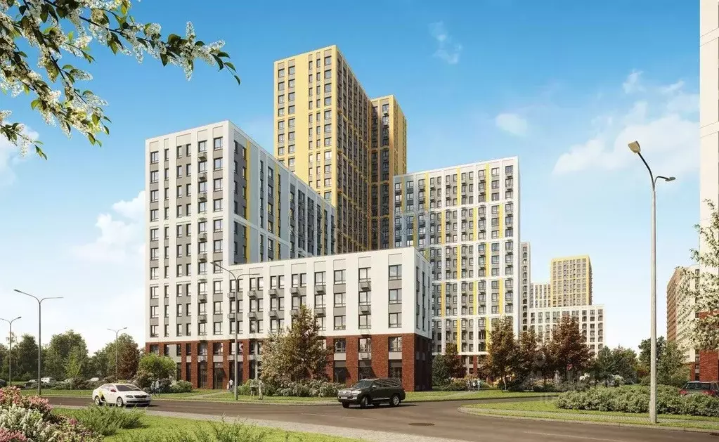 3-к кв. Москва Лучи-2 жилой комплекс (60.9 м) - Фото 2