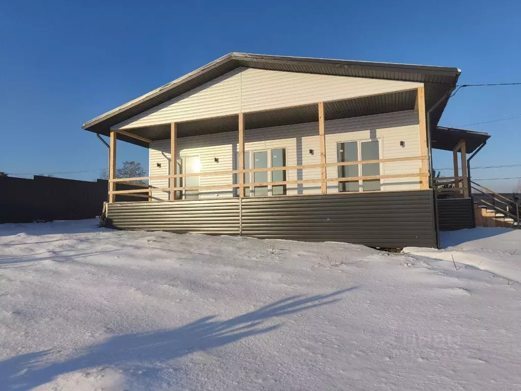 Дом в Красноярский край, Красноярск городской округ, с. Дрокино 1 (100 ... - Фото 1