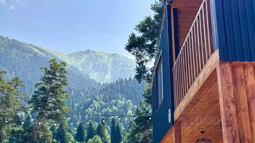 Дом в Карачаево-Черкесия, Зеленчукский район, с. Архыз  (85 м) - Фото 2