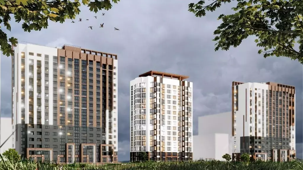 Студия Воронежская область, Воронеж 8 Элемент жилой комплекс (15.13 м) - Фото 2