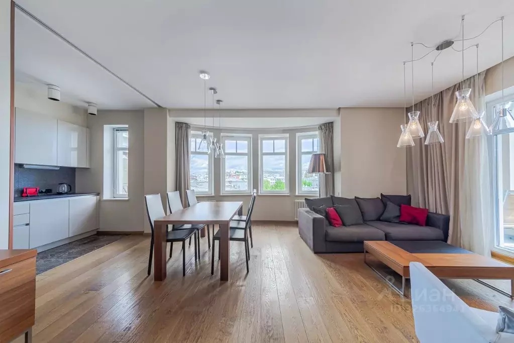 3-к кв. Москва Малый Козихинский пер., 14 (128.3 м) - Фото 2