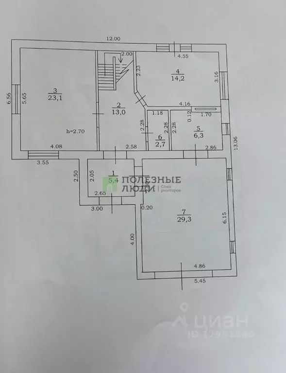 Коттедж в Саратовская область, Саратов ул. Корсачья (252 м) - Фото 1