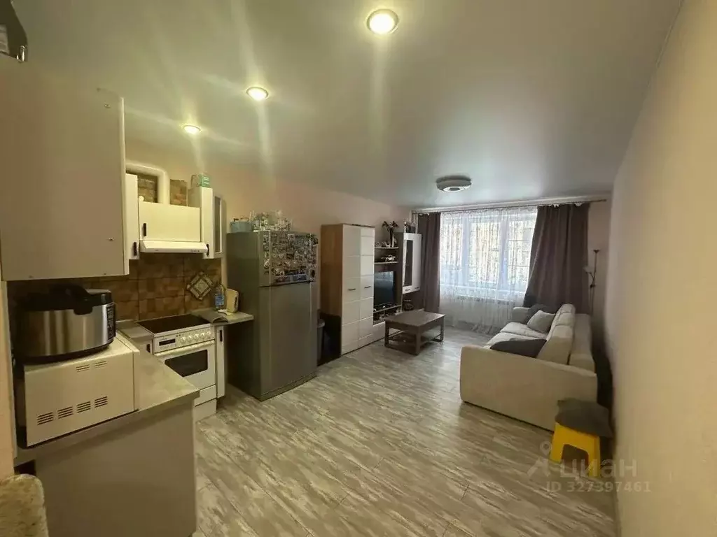 Студия Московская область, Подольск Климовск мкр, ул. Серпуховская, 3А ... - Фото 1