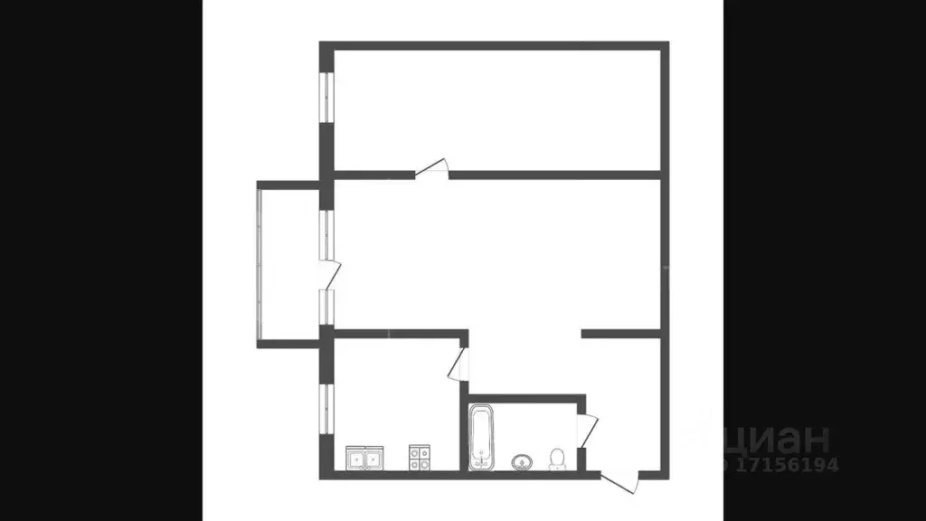 2-к кв. Тюменская область, Тюмень Севастопольская ул., 23 (44.5 м) - Фото 1