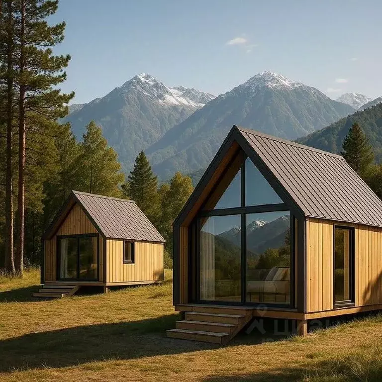 Дом в Краснодарский край, Сочи Красная Поляна пгт, ул. Ачишховская (70 ... - Фото 2