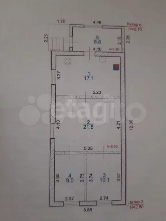 Дом 57 м на участке 6 сот. - Фото 1