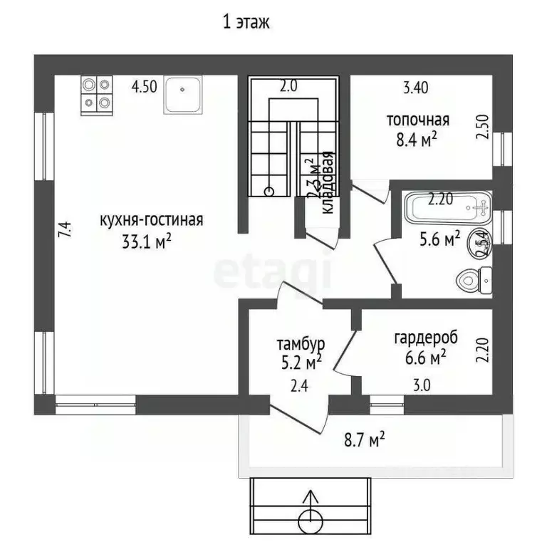 Дом в Московская область, Одинцовский городской округ, д. Иглово 58 ... - Фото 2