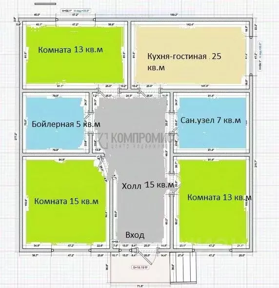 Дом в Краснодарский край, Динской район, Пластуновское с/пос, ... - Фото 2