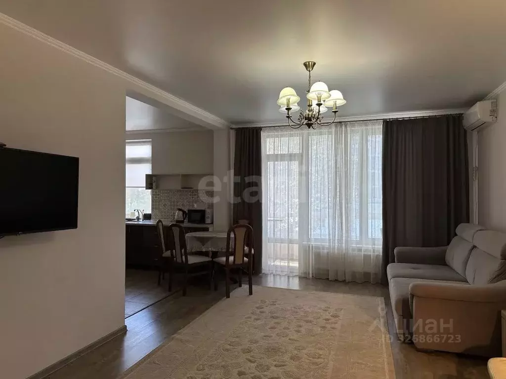 2-к кв. Крым, Симферополь ул. Тургенева (86.0 м) - Фото 1