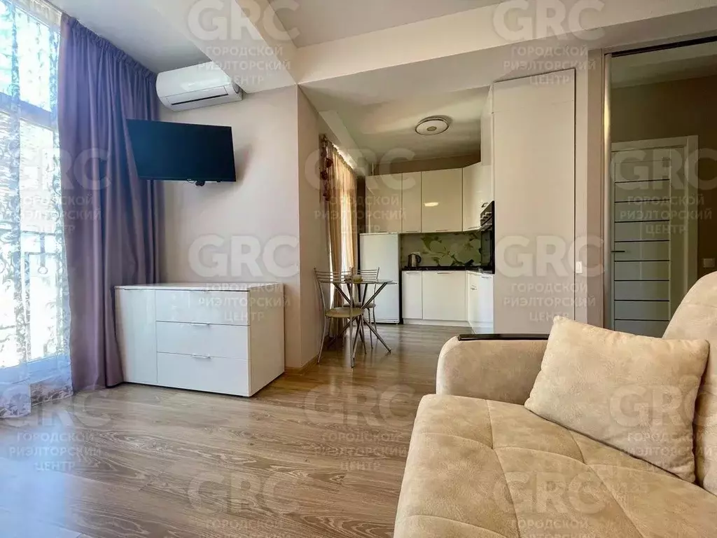 Студия Краснодарский край, Сочи Курортный просп., 96/4 (23.0 м) - Фото 2