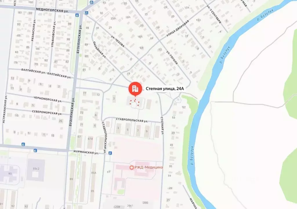 Свободной планировки кв. Оренбургская область, Бузулук Степная ул., ... - Фото 1