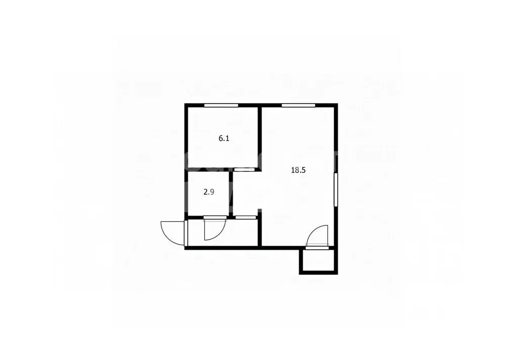 1-к кв. Кировская область, Киров ул. Труда, 74 (31.9 м) - Фото 1