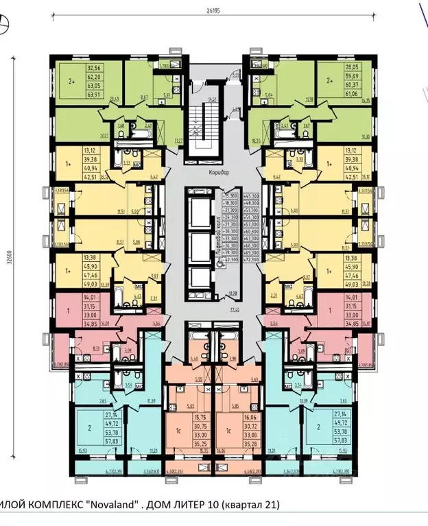 Студия Башкортостан, Уфа Затон-Восточный жилрайон, Новаленд мкр,  ... - Фото 2