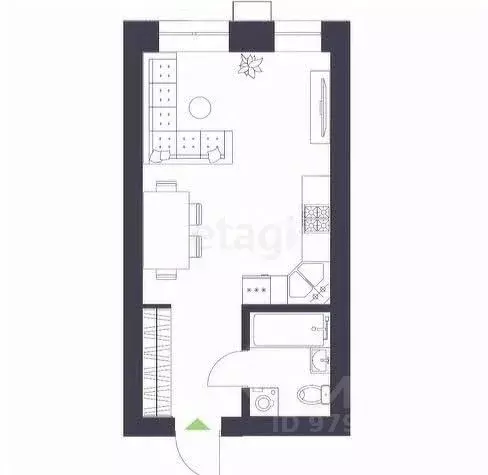Студия Татарстан, Казань Даурская ул., 31 (9.4 м) - Фото 1