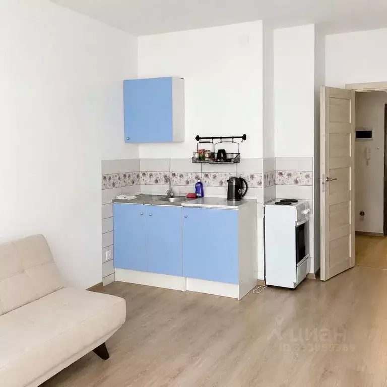 Студия Санкт-Петербург Яхтенная ул., 28 (26.32 м) - Фото 1