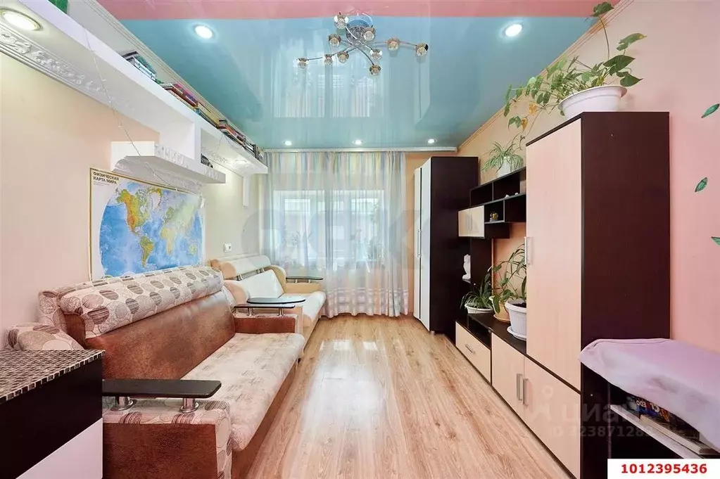 2-к кв. Краснодарский край, Краснодар Музыкальный мкр, ул. Имени ... - Фото 1