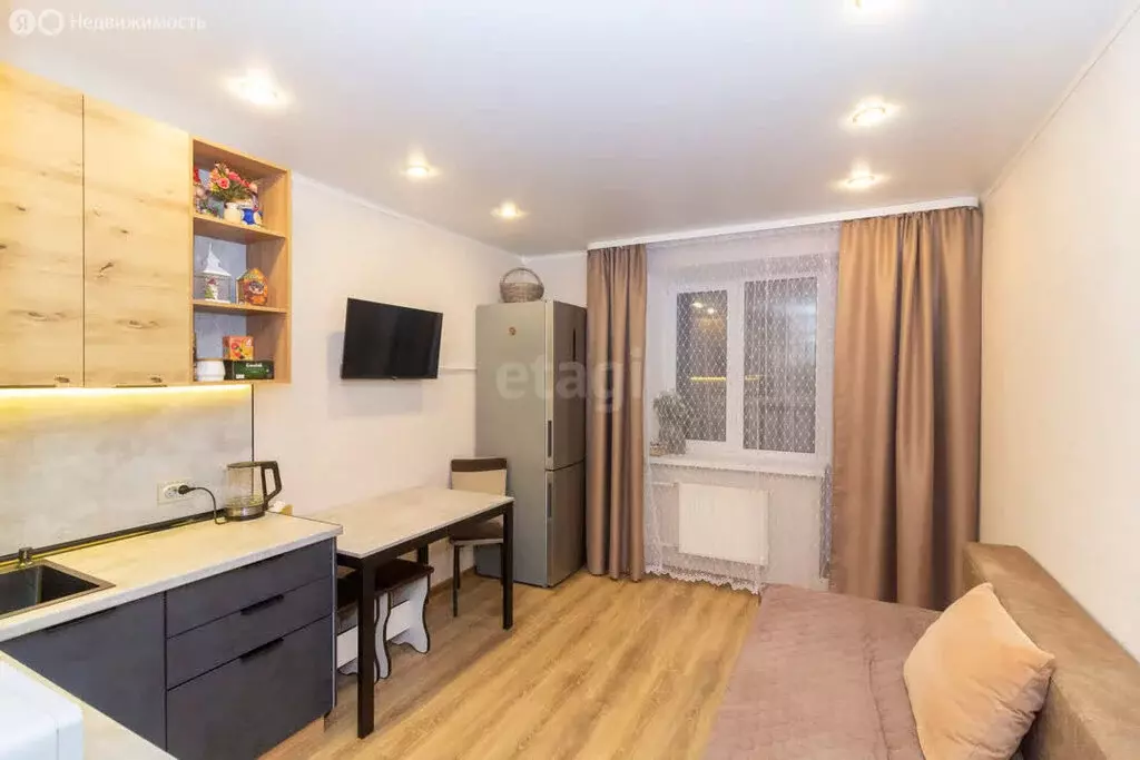 1-комнатная квартира: Тюмень, Кремлёвская улица, 114 (37.6 м) - Фото 1