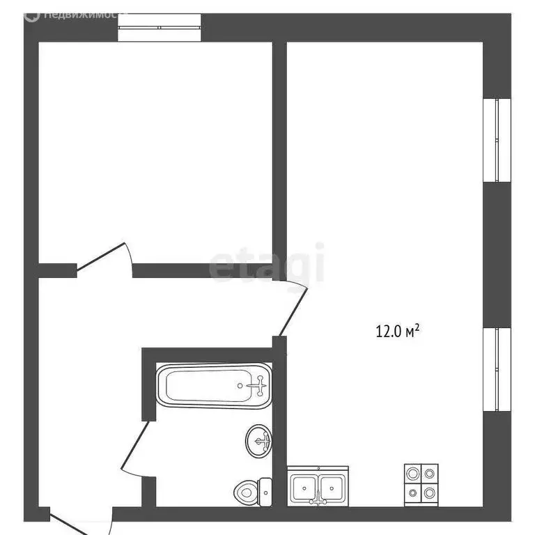 2-комнатная квартира: станица Ессентукская, Высокая улица, 15/1к3 ... - Фото 1