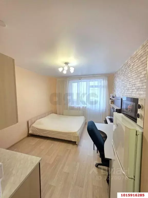 Студия Краснодарский край, Краснодар Славянский мкр, ул. Заполярная ... - Фото 0