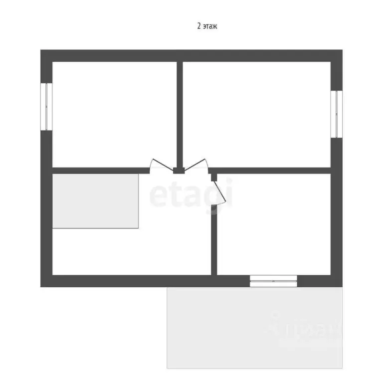 Дом в Омская область, Омский район, с. Усть-Заостровка аллея ... - Фото 1