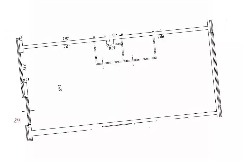 Помещение свободного назначения в Москва ул. Василия Ланового, 3 (100 ... - Фото 1