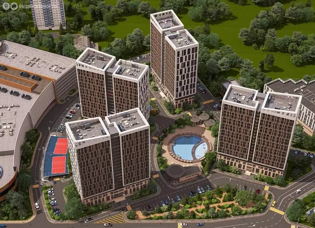 Квартира-студия: Дагомыс, Батумское ш. (30 м) - Фото 1