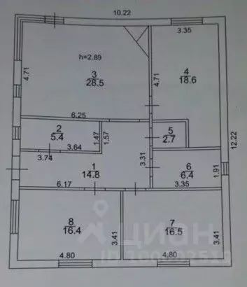 Дом в Саратовская область, с. Усть-Курдюм ул. Владимирская, 17 (109 м) - Фото 1