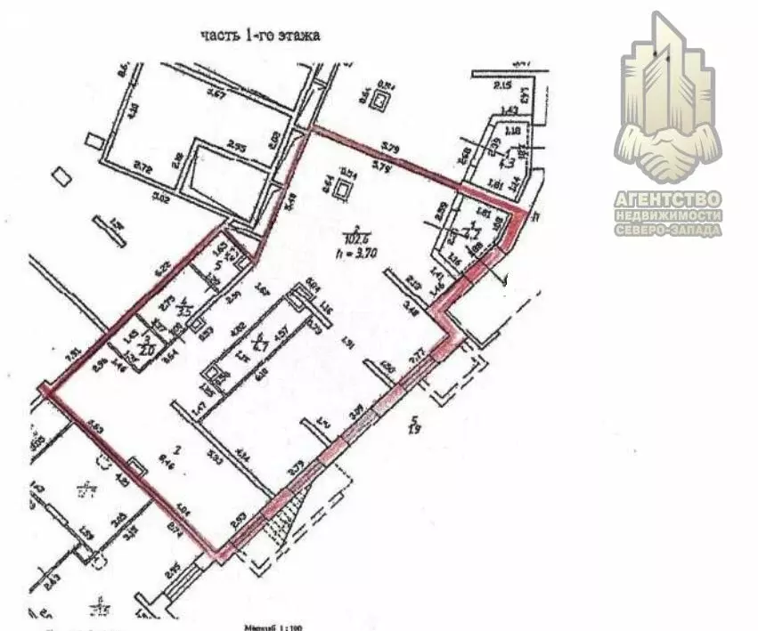 Помещение свободного назначения (118.9 м) - Фото 1