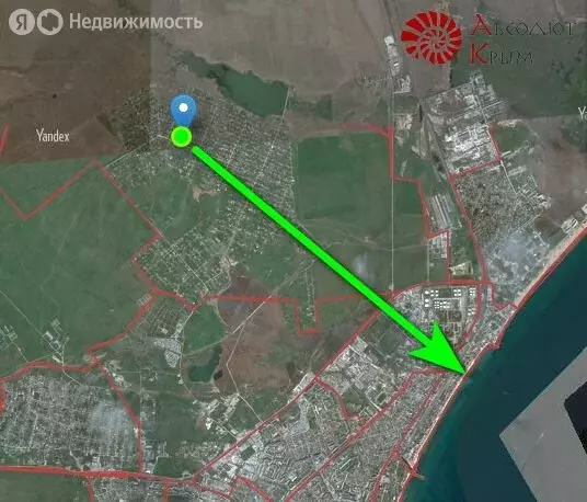 Участок в Феодосия, Виноградная улица (8.3 м) - Фото 1