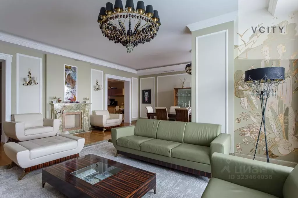 5-к кв. Москва Мосфильмовская ул., 70к1 (186.0 м) - Фото 1