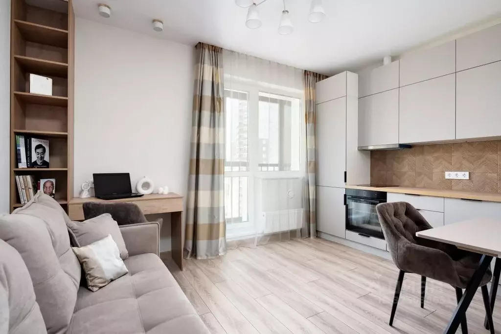 Студия Новосибирская область, Новосибирск Закаменский мкр, 16 (25.1 м) - Фото 2