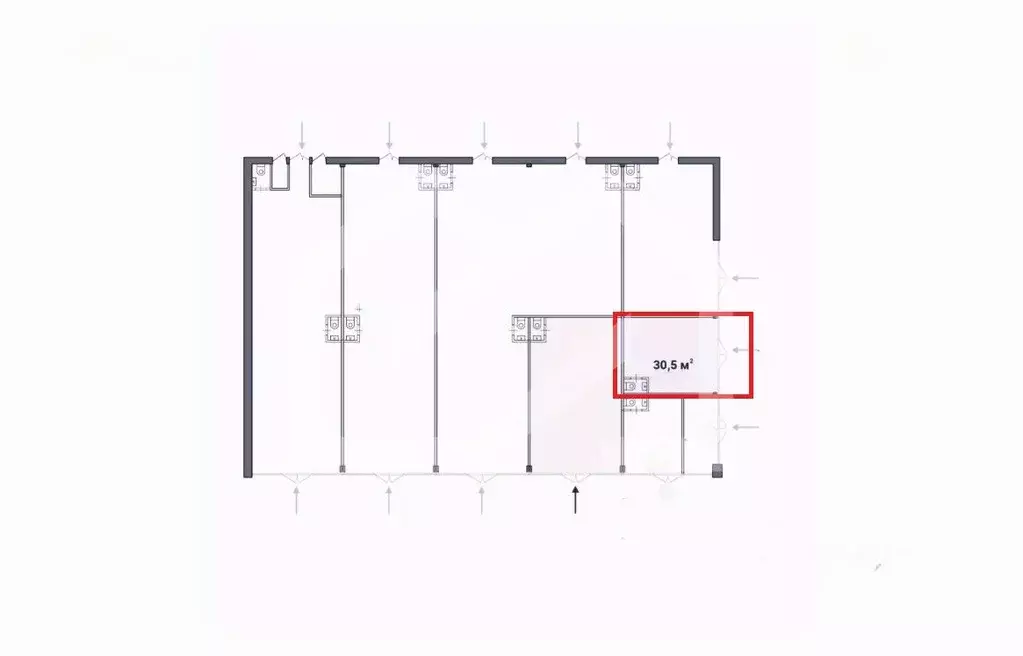 Помещение свободного назначения в Москва Тушинская ул., 24С15 (31 м) - Фото 2