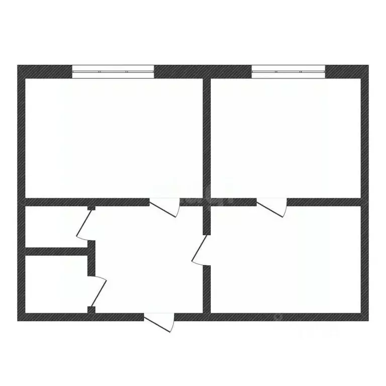 3-к кв. Курганская область, Кетовский муниципальный округ, с. Иковка ... - Фото 2