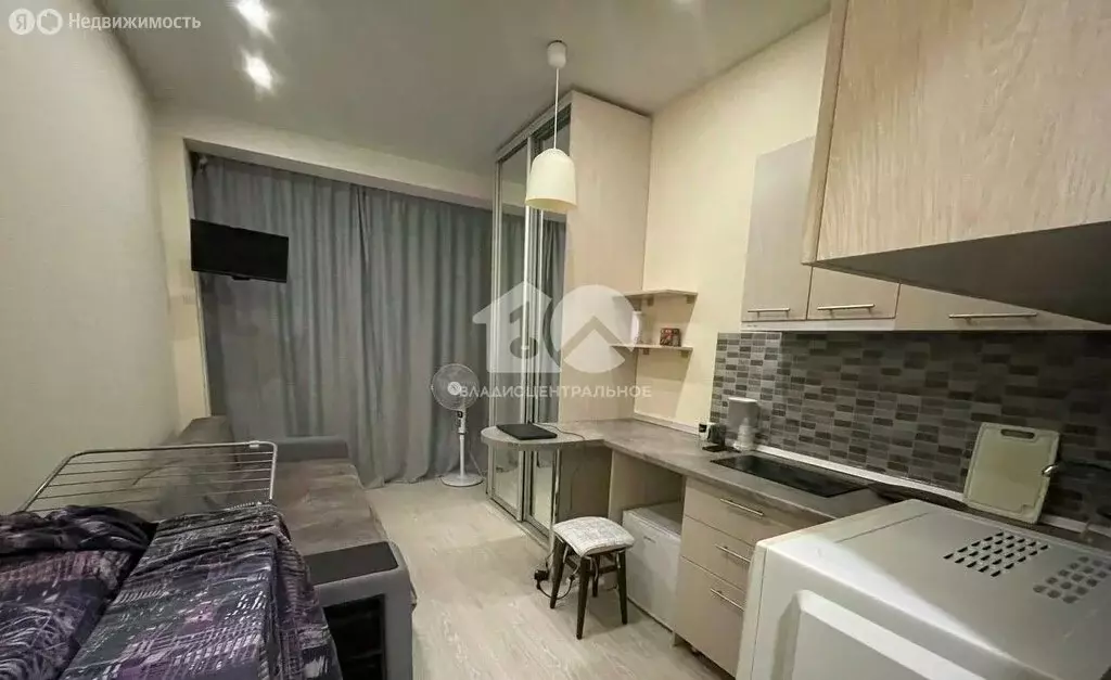 Квартира-студия: Новосибирск, улица Твардовского, 22/2 (22 м) - Фото 1