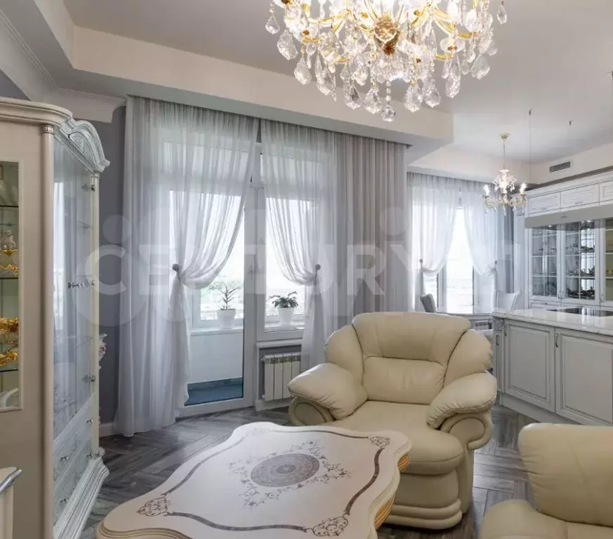 4-к. квартира, 105 м, 11/21 эт. - Фото 1